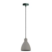 VK Lighting Remy - lampe suspendue - Ø 18,4 x 150 cm - gris