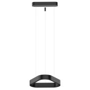 VK Lighting Aria - lampe suspendue - 40,8 x 306 cm - 40W dimmable LED inclus - noir