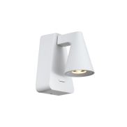 VK Lighting Trek - applique murale - 7,5 x 10 cm - 6W LED inclus - blanc