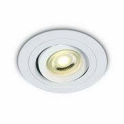 ONE Light Dual Ring Range - spot encastré - Ø 92 mm, Ø 80 mm encastré - blanc