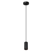 Artdelight Milano - lampe suspendue - Ø 6,5 x 150 cm - noir