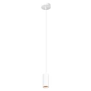 Artdelight Milano - lampe suspendue - Ø 6,5 x 150 cm - blanc