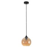 Artdelight Marino - lampe suspendue - Ø 20 x 176 cm - ambre