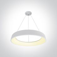 ONE Light LED Suspension Rings - lampe suspendue - Ø 60 x 10,8 cm - 42W LED inclus - couleur de lumière réglable - blanc