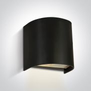 ONE Light GU10 Outdoor Cylinder Lights - applique murale extérieure - 11 x 8,3 x 11 cm - IP65 - noir
