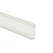 KLUS Olis-K - profilé de plinthe en aluminium - 2,41 x 9 cm - blanc