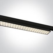 ONE Light High Power Linear - rail lumineux - système de rail triphasé - 115 x 4 x 6,4 cm - intensité lumineuse réglable 40W/50W/60W LED inclus - noir - couleur de lumière réglable