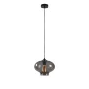 Artdelight Toronto - lampe suspendue - Ø 26,5 x 175 cm - fumé