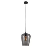 Artdelight Tombo - lampe suspendue - Ø 23 x 186 cm - fumé