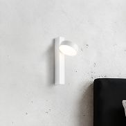 VK Lighting Lopi  - lampe de lecture avec interrupteur - Ø 9,8 x 29,8 cm - 8W LED inclus - blanc