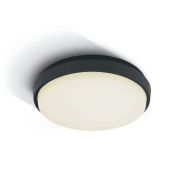 ONE Light Outdoor Slim LED - plafonnier extérieur - Ø 30 x 4,9 cm - 30W LED inclus - IP54 - anthracite