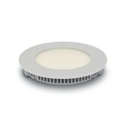 ONE Light Round Recessed Panels - spot à encastrer - Ø 120 mm, Ø 108 mm taille d'encastrement - 8W LED inclus - IP40 - blanc - couleur de lumière blanche