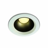 ONE Light Retro Dark Light Range - spot à encastrer - Ø 75 mm, Ø 65 mm à encastrer - 7W LED inclus - blanc