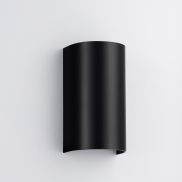 Nova Luce York - applique murale extérieure - 11 x 19,5 x 8,5 cm - IP65 - noir sablé