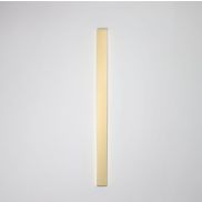 Nova Luce Seline - applique murale - 7,5 x 2,7 x 120 cm - 44W LED incl. - IP44 - or