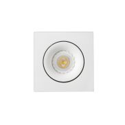 Faro Argon - spot encastré - 115 x 115 mm, 100 x 100 mm format encastré - blanc mat