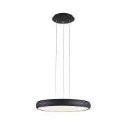 Nova Luce Gap - lampe suspendue - Ø 51 x 120 cm - 50W LED inclus - noir