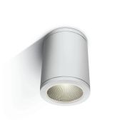 ONE Light Outdoor Ceiling Cylinders - plafonnier extérieur - Ø 8 x 10,5 cm - 6W LED inclus - IP54 - blanc