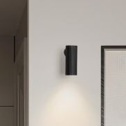 Nova Luce Comet - applique murale - 4 x 10 x 7 cm - noir sablé