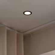 Nordlux Olea 3-Kit - spot encastré - Ø 85 mm, Ø 68 mm taille d'encastrement - 4,4W LED inclus - IP65 - noir