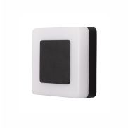 Nova Luce Tune - applique d'extérieur - 15 x 5,5 x 15 cm - 9W LED inclus - IP65 - noir et blanc