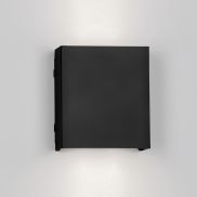 Nova Luce Elio - applique murale extérieure - 11,4 x 13 x 6,2 cm -  12W LED inclus - IP65 - anthracite foncé