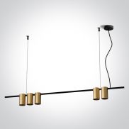 ONE Light Pendants - lampe suspendue - 100 x 150 cm - laiton brossé