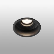 Faro Hyde - spot encastrable - Ø 89 mm, Ø 83 mm encastrable - noir mat