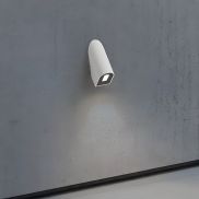 Nova Luce Soren - applique murale extérieure - 4 x 9,7 x 5,8 cm - 3W LED inclus - IP65 - blanc sablé