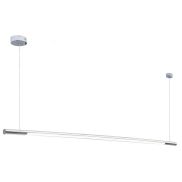 Maxlight Organic Horizon - lampe suspendue - 150 x 140 cm - 26W LED dimmable inclus - chrome
