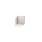 Faro Otton square - applique murale - 10,8 x 20 x 20,5 cm - jute clair