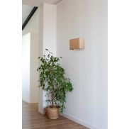 Faro Otton vertical - applique - 10,5 x 20 x 37,5 cm - jute