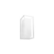 VK Lighting Neon - applique murale d'extérieur - 13,5 x 26 x 12 cm - 12W LED inclus - IP65 - blanc