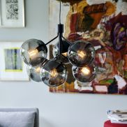 Nordlux Ivona - lampe suspendue - 62 x 62 x 247 cm - noir