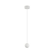 Nova Luce Nocci - lampe suspendue - Ø 5 x 158 cm - 4,5W LED inclus - blanc