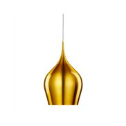Searchlight Vibrant - lampe suspendue - Ø 26 x 160 cm - or