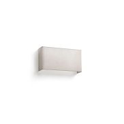 Faro Otton vertical - applique - 10,5 x 20 x 37,5 cm - jute clair