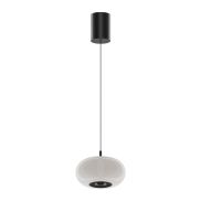 VK Lighting Arbor - lampe suspendue - Ø 20 x 325,3 cm - 12W dimmable LED inclus - blanc et noir