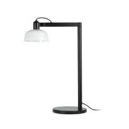 Faro Tatawin - lampe à poser - 25 x 45,4 x 57,5 cm - noir et verre laiteux