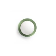 Faro May - plafonnier - Ø 12 x 8 cm - 4W LED inclus - IP44 - vert
