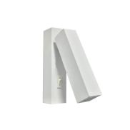 VK Lighting Obo - applique murale - 3 x 7,2 x 14,5 cm - 3W LED inclus - blanc