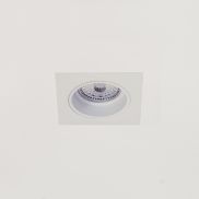 Artdelight Venice 2708 GU10 - spot encastré - 80 x 80 mm, Ø 74 mm taille d'encastrement - blanc