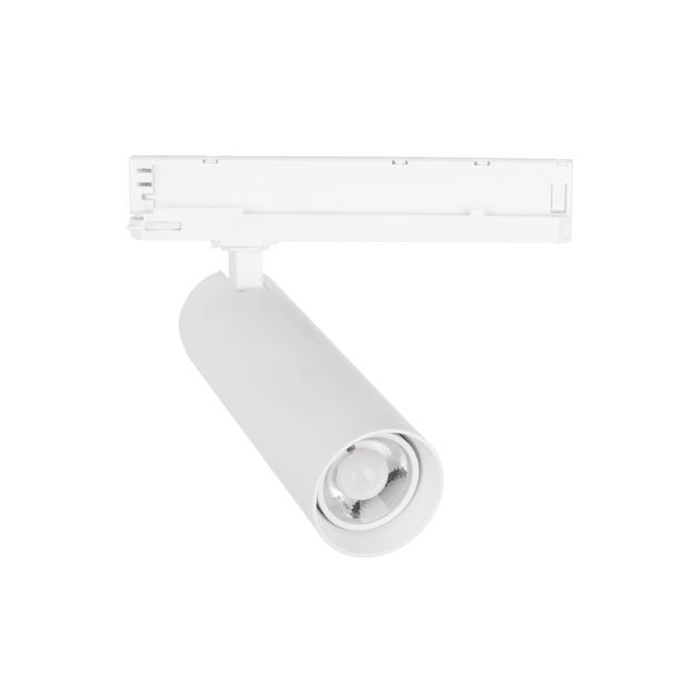 Nova Luce Monvel - Spot sur rail triphasé - 22,4 x 6 x 20 cm - 30W LED inclus - blanc sable