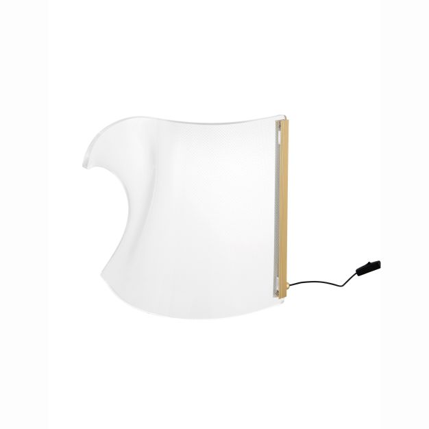 Nova Luce Siderno - lampe à poser - 22 x 12 x 20 cm - 6W LED inclus - or