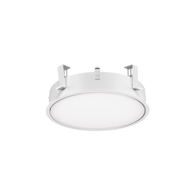 Nova Luce Perfect Profile Trimless - spot à encastrer avec télécommande - Ø 440 mm, 420 mm encastré - 24W LED dimmable inclus - 2700K-6000K - blanc