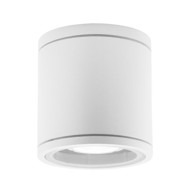 Nova Luce Cerise - plafonnier d'extérieur - Ø 9 x 9 cm - IP54 - blanc