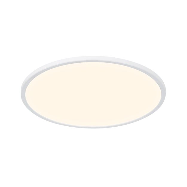 Nordlux Oja - plafonnier - Ø 42,4 x 2,3 cm - 3 niveaux Moodmaker Fonction SceneSelect (3000K-4000K) - 19W LED inclus - blanc
