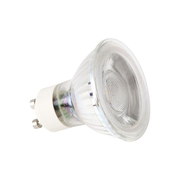 Searchlight Lampe LED - Ø 5 x 6 cm - GU10 - 4W non-dimmable (lot de 5) - 3000K - transparent