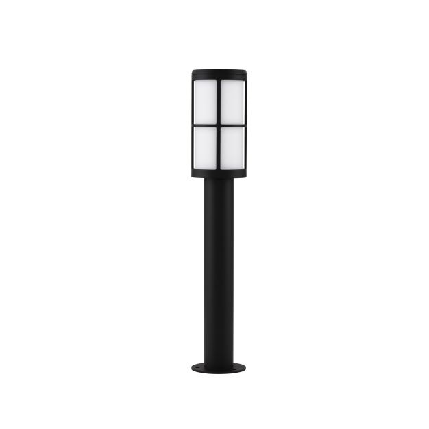 Nova Luce Stone - lampe de jardin - Ø 12 x 65 cm - IP54 - anthracite foncé