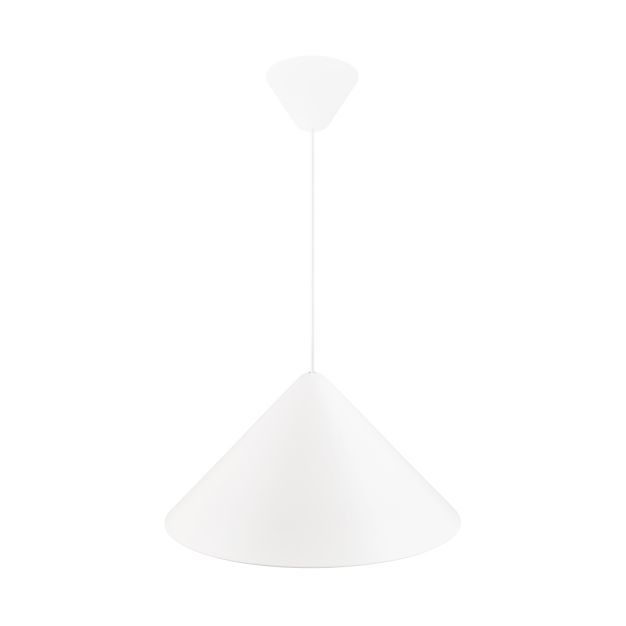 Design for the People Nono 49 - lampe suspendue - Ø 49 x 32,3 cm - blanc